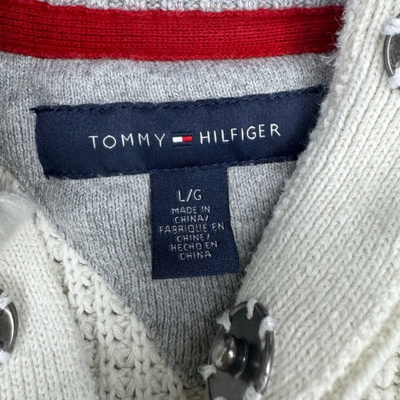 Tommy Hilfiger Cream Cowl Neck SweaterSize Large - Picture 13 of 16